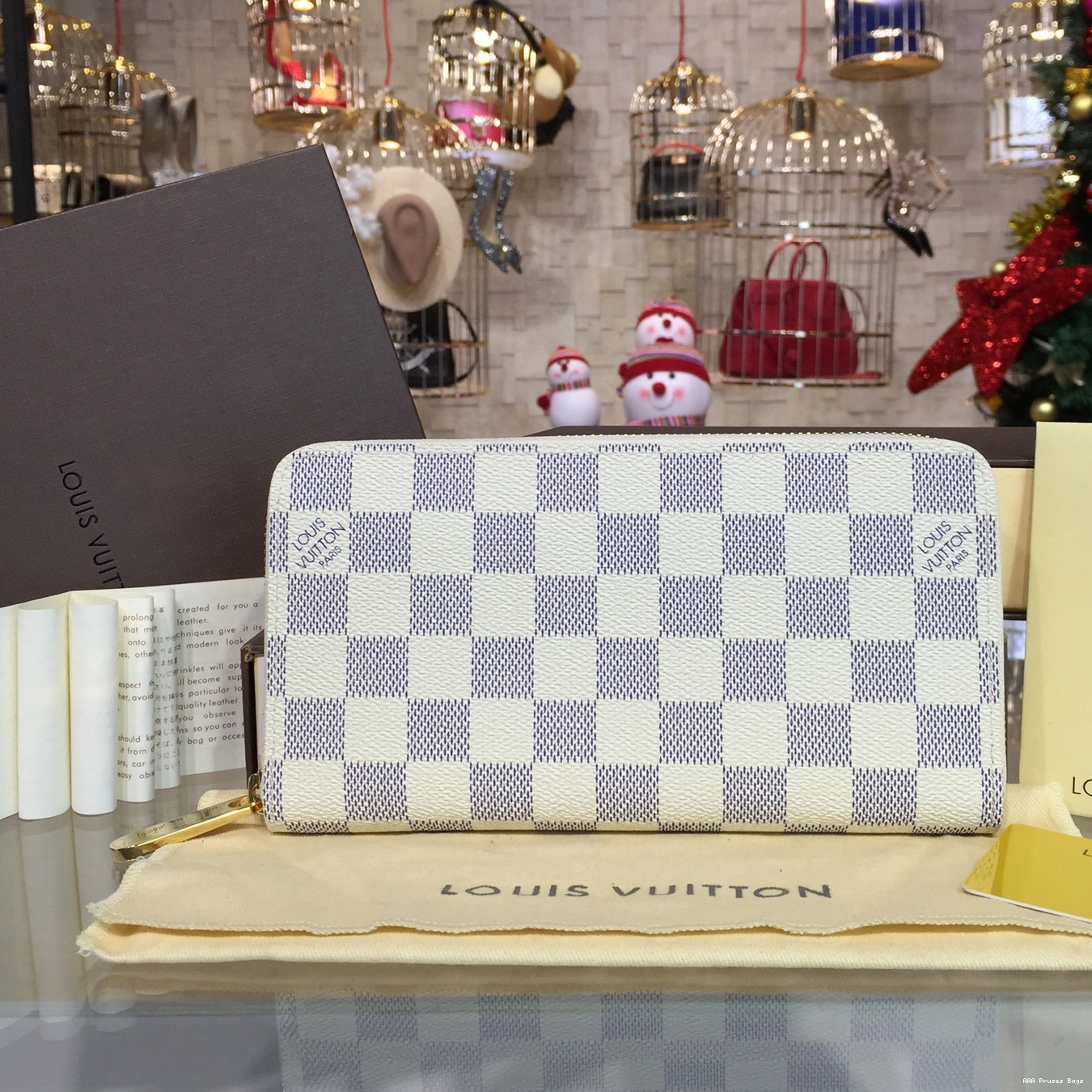 AAA Pruses Bags ZIPPY LOUIS VUITTON 0712